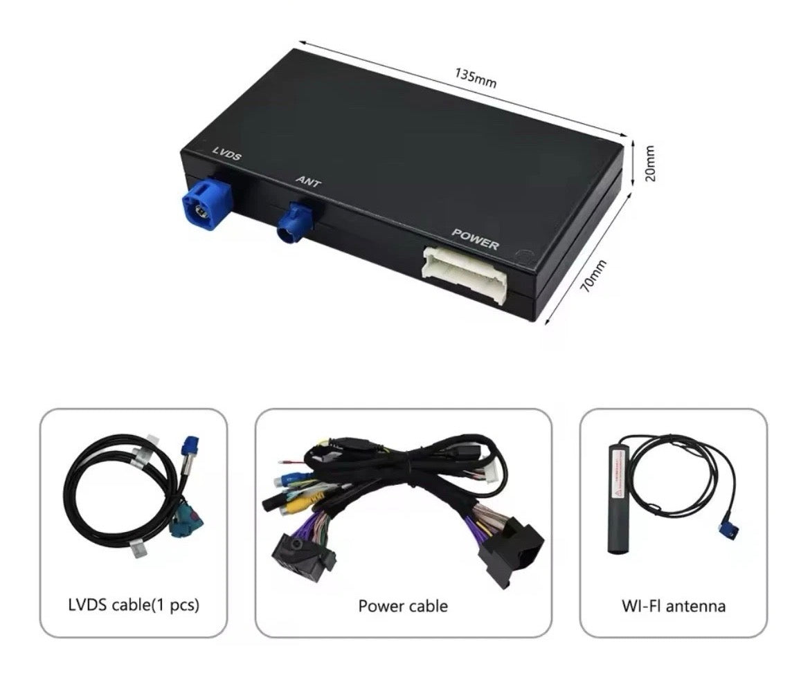 Modulo Carplay Mercedes-Benz Ntg 5.0 Plug And Play C-class,GLC/S, W205, W253