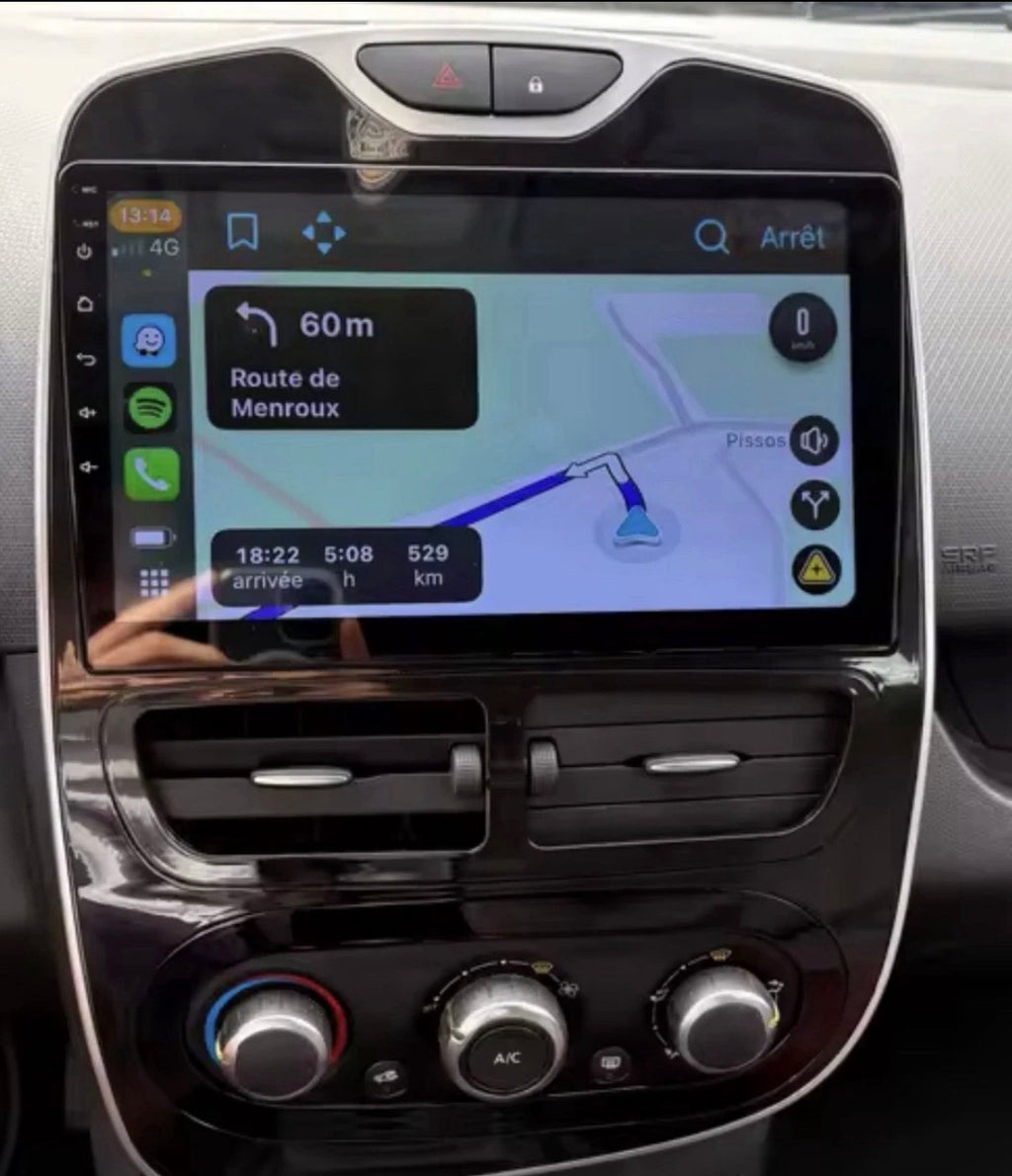 Autoradio android renault clio 4 wireless carplay, android auto, (2012-2016) (2016-2019) 1+32GB