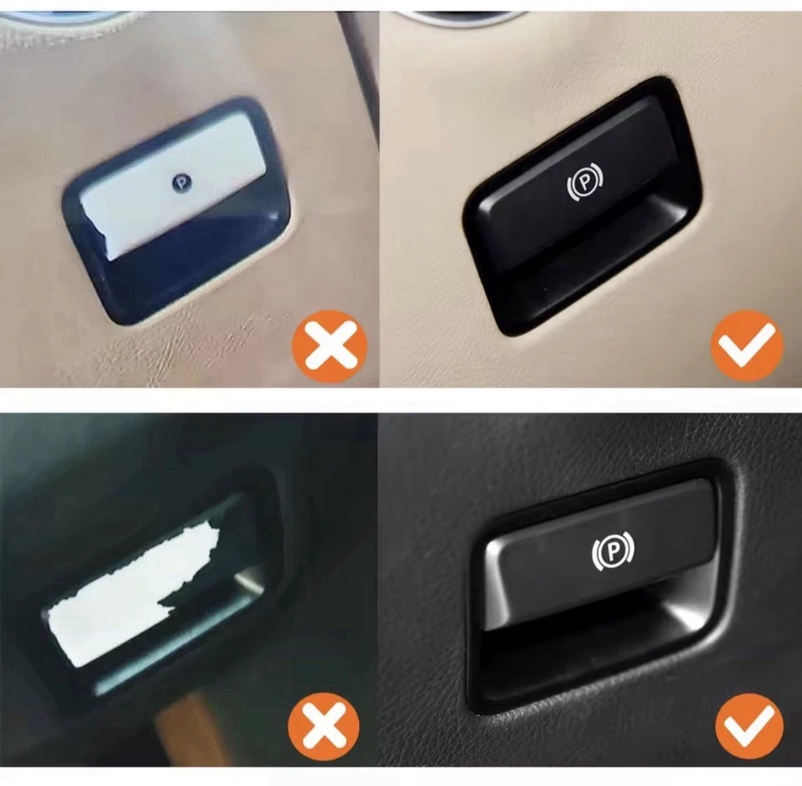 Copertura Leva Freno A Mano Mercedes-Benz W176 W246 W156 W117 W166 W222