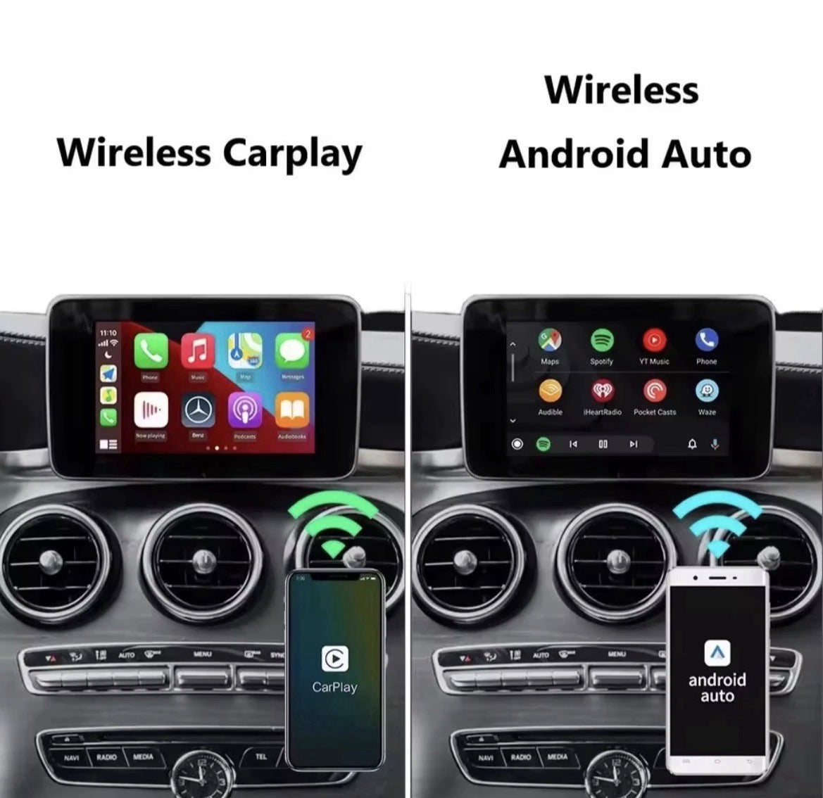 Modulo Carplay Mercedes-Benz Ntg 5.0 Plug And Play C-class,GLC/S, W205, W253