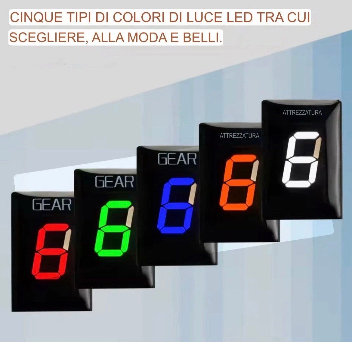 Contamarce Led Kawasaki Z300 Z750 Z900 Z100 ER-6N ZX-6RR ZX-6R  VARI COLORI