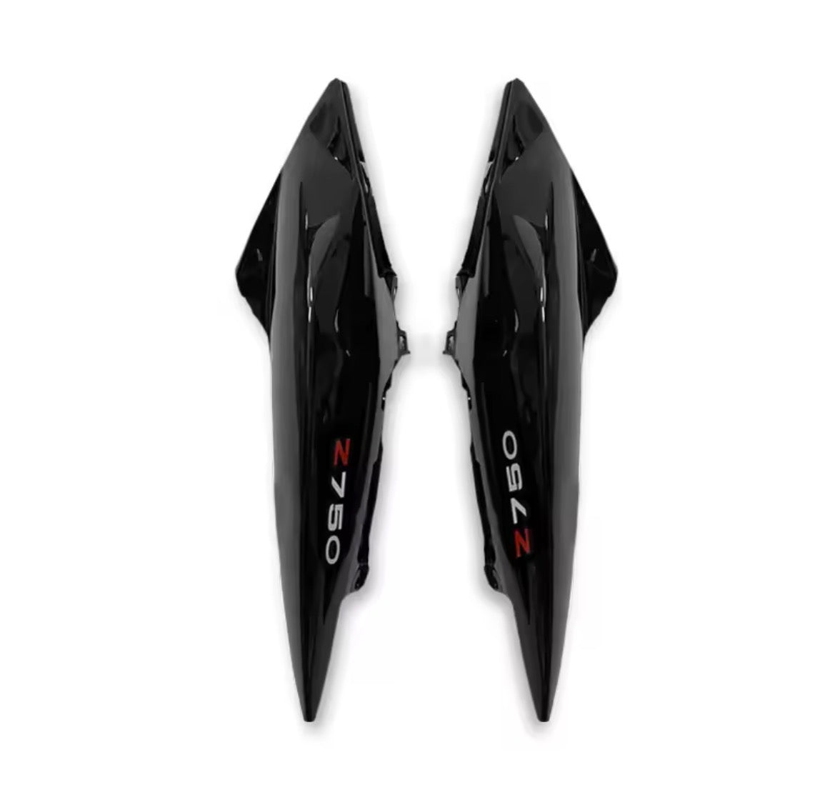 Coppia Carene Laterali Posteriori (Codone) per Kawasaki Z750 (2007-2012)