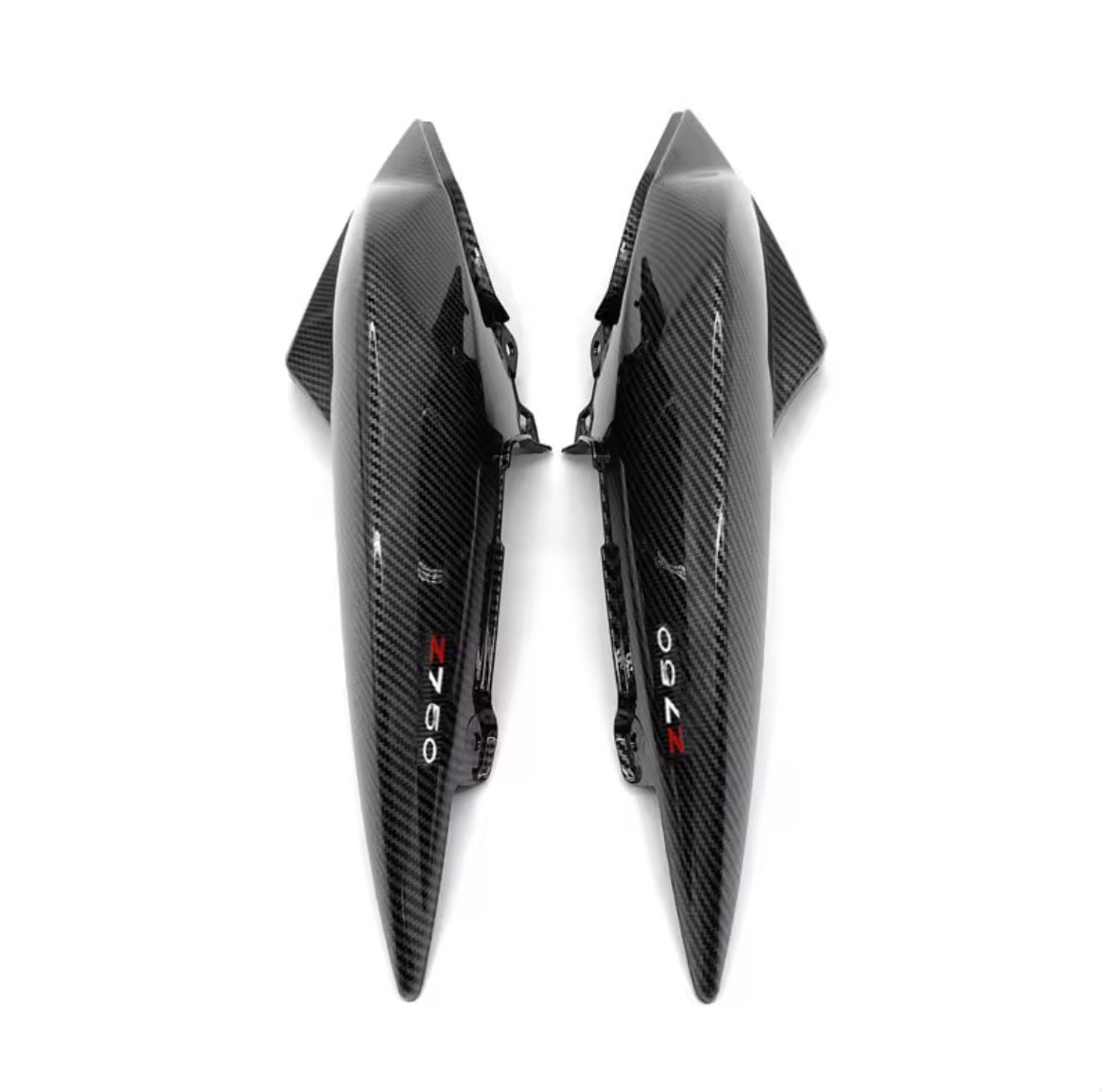 Coppia Carene Laterali Posteriori (Codone) per Kawasaki Z750 (2007-2012)