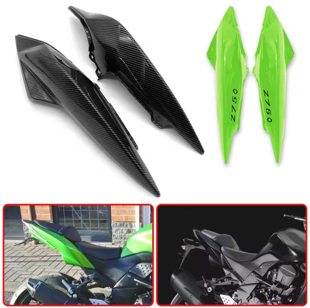 Coppia Carene Laterali Posteriori (Codone) per Kawasaki Z750 (2007-2012)