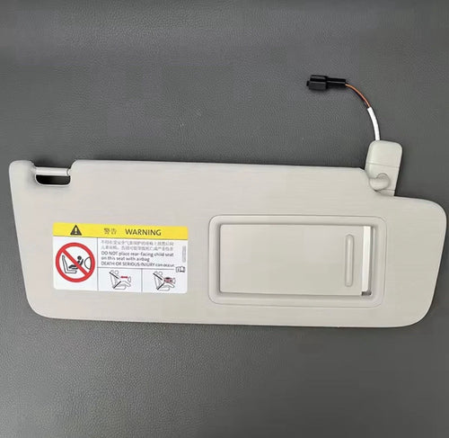 Alette Parasole Volkswagen Golf 7 Passat B8 CC Jetta Pannello Con Specchio nero/grigio